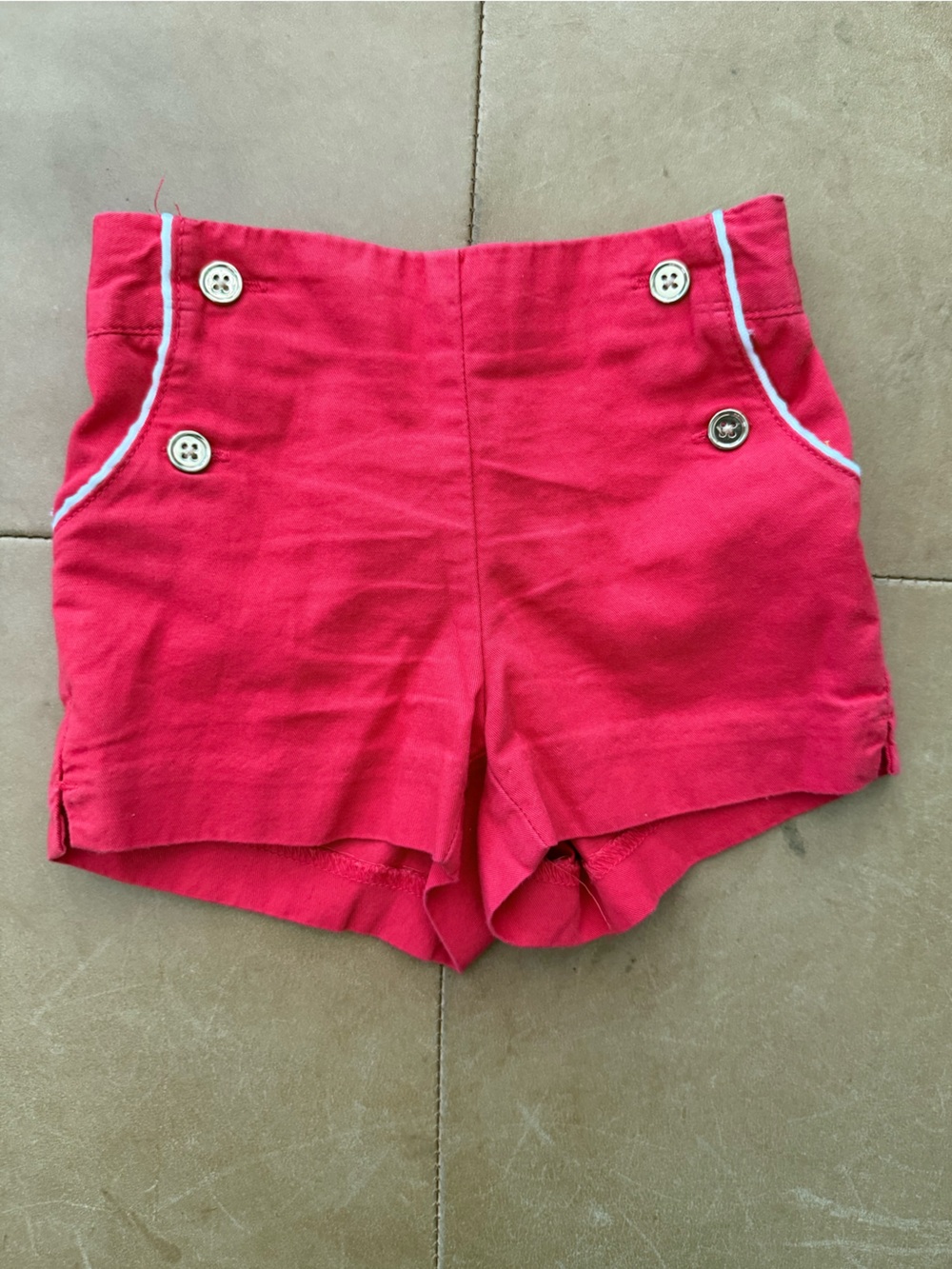 Janie and Jack Sailor Shorts 3-6M - Picture 1 of 3
